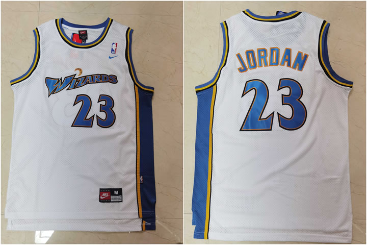 Wizards 23 Michael Jordan White Nike Swingman Jersey,We sell and wholesale Wizards 23 Michael Jordan White Nike Swingman Jersey on line form chian!